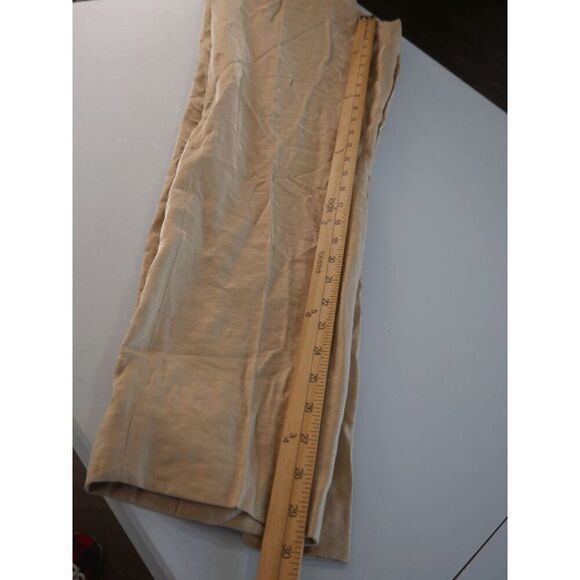 Anne Klein Women's Light Coffee Shimmer Twill Side Zip Pants Trouser  6 - Picture 8 of 8